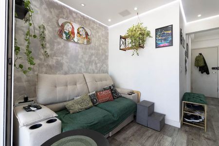 Apartamento à venda com 57m², 2 quartos e 2 vagas Apartamento à venda com 57m², 2 quartos e 2 vagasSala