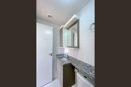 Apartamento para alugar com 25m², 1 quarto e sem vaga Apartamento para alugar com 25m², 1 quarto e sem vagaBanheiro da Suíte