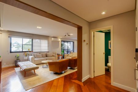 Sala de apartamento para alugar com 4 quartos, 305m² em Panamby, São Paulo