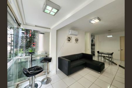 Apartamento à venda com 62m², 1 quarto e 1 vagaVaranda