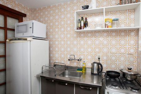 Cozinha e Área de Serviço de apartamento para alugar com 1 quarto, 46m² em Centro Histórico, Porto Alegre