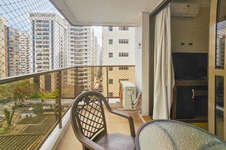 Varanda da Sala de apartamento para alugar com 3 quartos, 90m² em Centro, Guarujá