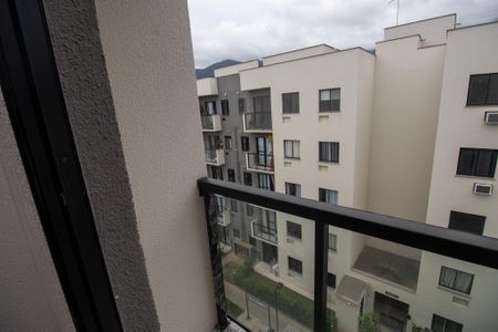 Varanda da Sala de apartamento para alugar com 2 quartos, 44m² em Vargem Grande, Rio de Janeiro