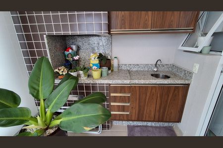 Varanda de apartamento à venda com 2 quartos, 77m² em Vila Caminho do Mar, São Bernardo do Campo