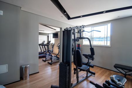 Apartamento para alugar com 27m², 1 quarto e sem vaga Apartamento para alugar com 27m², 1 quarto e sem vagaÁrea comum - Academia