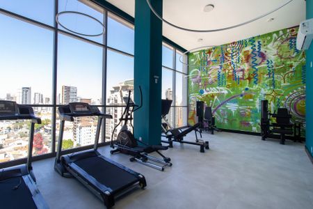 Apartamento à venda com 43m², 1 quarto e 1 vaga Apartamento à venda com 43m², 1 quarto e 1 vagaÁrea comum - Academia