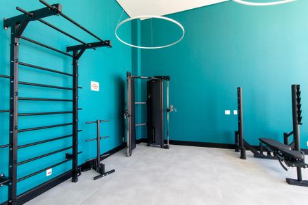 Apartamento à venda com 43m², 1 quarto e 1 vaga Apartamento à venda com 43m², 1 quarto e 1 vagaÁrea comum - Academia