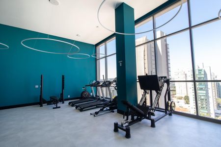 Apartamento à venda com 43m², 1 quarto e 1 vaga Apartamento à venda com 43m², 1 quarto e 1 vagaÁrea comum - Academia