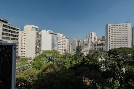 Vista da Sala de apartamento para alugar com 2 quartos, 64m² em República, São Paulo