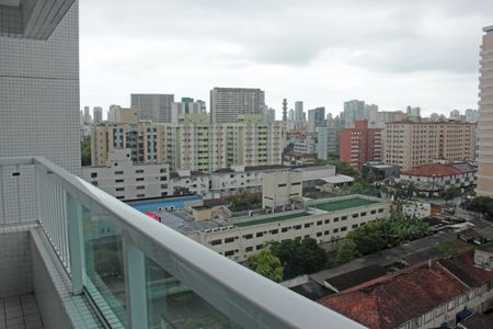 Varanda de apartamento para alugar com 2 quartos, 58m² em Vila Matias, Santos