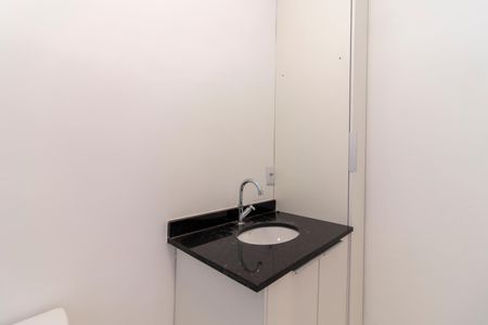 Banheiro Social de apartamento para alugar com 1 quarto, 27m² em Santana, São Paulo