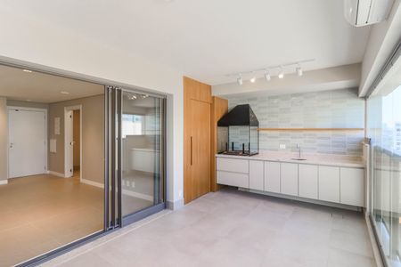 Varanda da Sala de apartamento para alugar com 2 quartos, 92m² em Brooklin, São Paulo