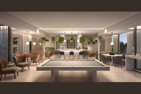 Área comum de apartamento para alugar com 1 quarto, 22m² em Perdizes, São Paulo