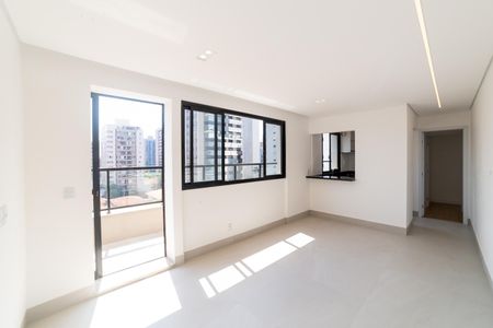 Sala de apartamento para alugar com 2 quartos, 90m² em Santo Agostinho, Belo Horizonte