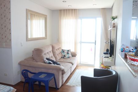 Sala de apartamento à venda com 2 quartos, 64m² em Barcelona, São Caetano do Sul