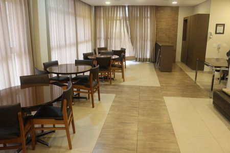 Apartamento à venda com 64m², 2 quartos e 1 vagaÁrea comum - Salão de festas