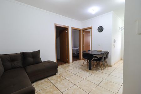 Sala de apartamento para alugar com 2 quartos, 47m² em Residencial Parque dos Servidores, Ribeirão Preto