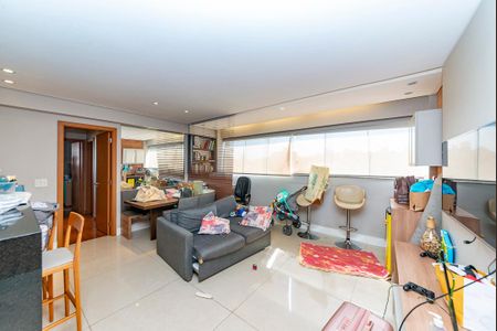 Sala de apartamento para alugar com 2 quartos, 75m² em Nova Granada, Belo Horizonte