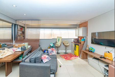 Sala de apartamento para alugar com 2 quartos, 75m² em Nova Granada, Belo Horizonte