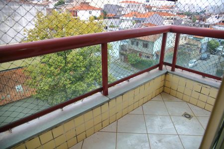 Sacada da Sala de apartamento à venda com 3 quartos, 150m² em Jardim Copacabana, São Bernardo do Campo
