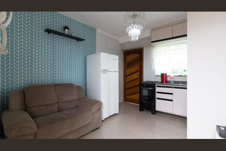 Sala/Cozinha de apartamento para alugar com 2 quartos, 34m² em Jardim Triana, São Paulo