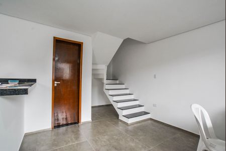 Sala de casa para alugar com 2 quartos, 113m² em Parque Erasmo Assunção, Santo André