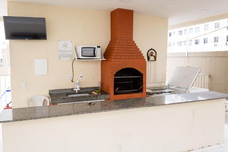 Apartamento para alugar com 45m², 2 quartos e 1 vaga Apartamento para alugar com 45m², 2 quartos e 1 vagaÁrea comum - Churrasqueira