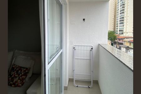 varanda de apartamento à venda com 1 quarto, 43m² em Santa Paula, São Caetano do Sul