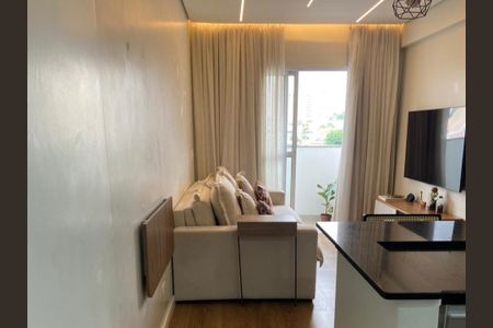 Sala de apartamento à venda com 1 quarto, 43m² em Santa Paula, São Caetano do Sul