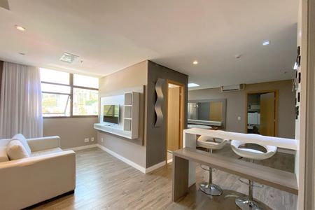Apartamento à venda com 55m², 1 quarto e sem vagaSala