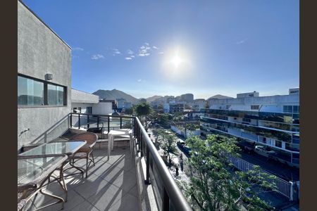 Varanda de apartamento à venda com 3 quartos, 209m² em Recreio dos Bandeirantes, Rio de Janeiro