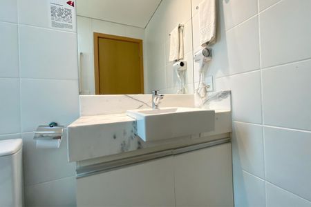 Apartamento à venda com 63m², 1 quarto e sem vagaBanheiro da Suíte
