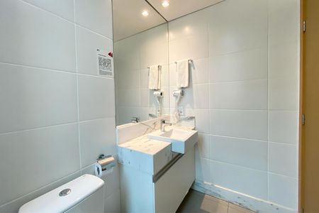Apartamento à venda com 63m², 1 quarto e sem vagaBanheiro da Suíte