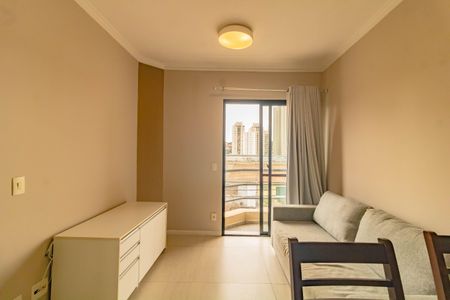 Sala de apartamento à venda com 1 quarto, 35m² em Campo Belo, São Paulo