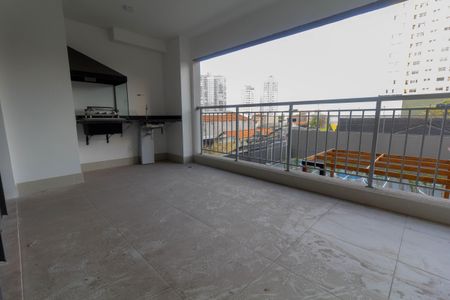 Varanda gourmet de apartamento à venda com 2 quartos, 100m² em Vila Gomes Cardim, São Paulo