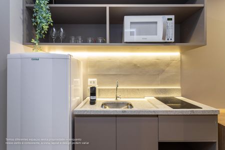 Apartamento para alugar com 25m², 1 quarto e sem vaga