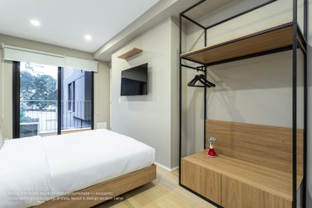 Apartamento para alugar com 25m², 1 quarto e sem vaga