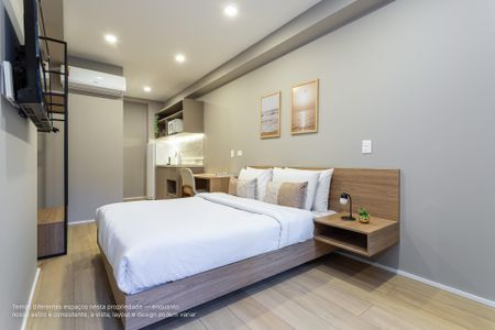 Apartamento para alugar com 25m², 1 quarto e sem vaga