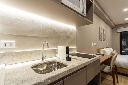 Apartamento para alugar com 25m², 1 quarto e sem vaga