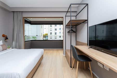 Apartamento para alugar com 25m², 1 quarto e sem vaga