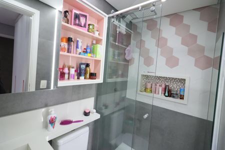 Apartamento à venda com 70m², 3 quartos e 2 vagasBanheiro da Suíte 1