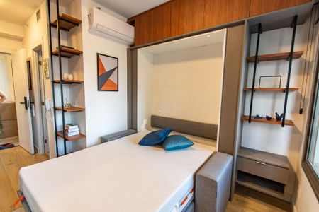 Studio para alugar com 24m², 1 quarto e sem vagaSala/quarto