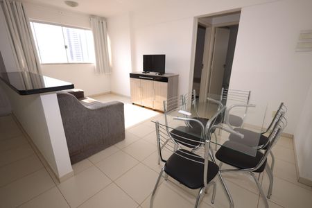 Sala de apartamento para alugar com 2 quartos, 58m² em Jardim das Esmeraldas, Goiânia