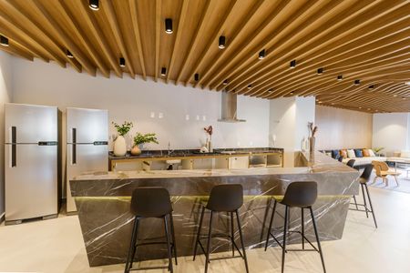 Studio à venda com 25m², 1 quarto e sem vaga Studio à venda com 25m², 1 quarto e sem vagaÁrea comum - Salão de festas