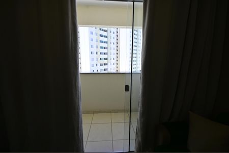Varanda da Sala de apartamento para alugar com 2 quartos, 59m² em Setor Negrão de Lima, Goiânia