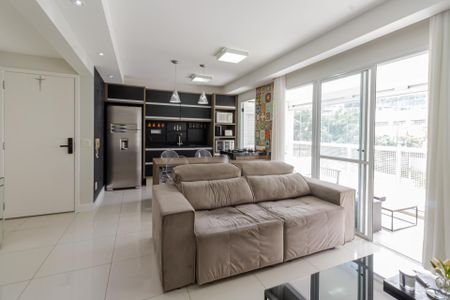 Sala de apartamento à venda com 2 quartos, 66m² em Vila Andrade, São Paulo