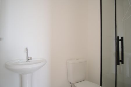 Apartamento para alugar com 26m², 1 quarto e sem vagaBanheiro da Suíte