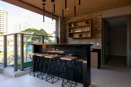 Studio à venda com 30m², 0 quarto e sem vagaPiscina - Bar