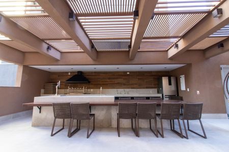 Apartamento para alugar com 37m², 1 quarto e 1 vaga Apartamento para alugar com 37m², 1 quarto e 1 vagaÁrea comum - Churrasqueira