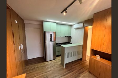Studio à venda com 27m², 1 quarto e sem vagaSala/Cozinha